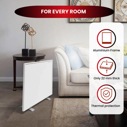 Serie Verplaatsbaar Infraroodpaneel – 350, 450, 580 of 700 Watt