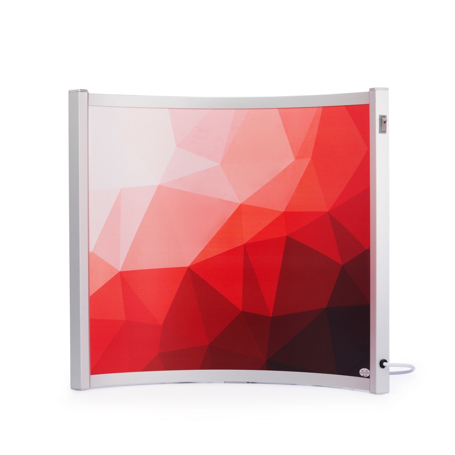 Infra Heating Curve+ Verplaatsbaar Infraroodpaneel (300W, Rood Design)