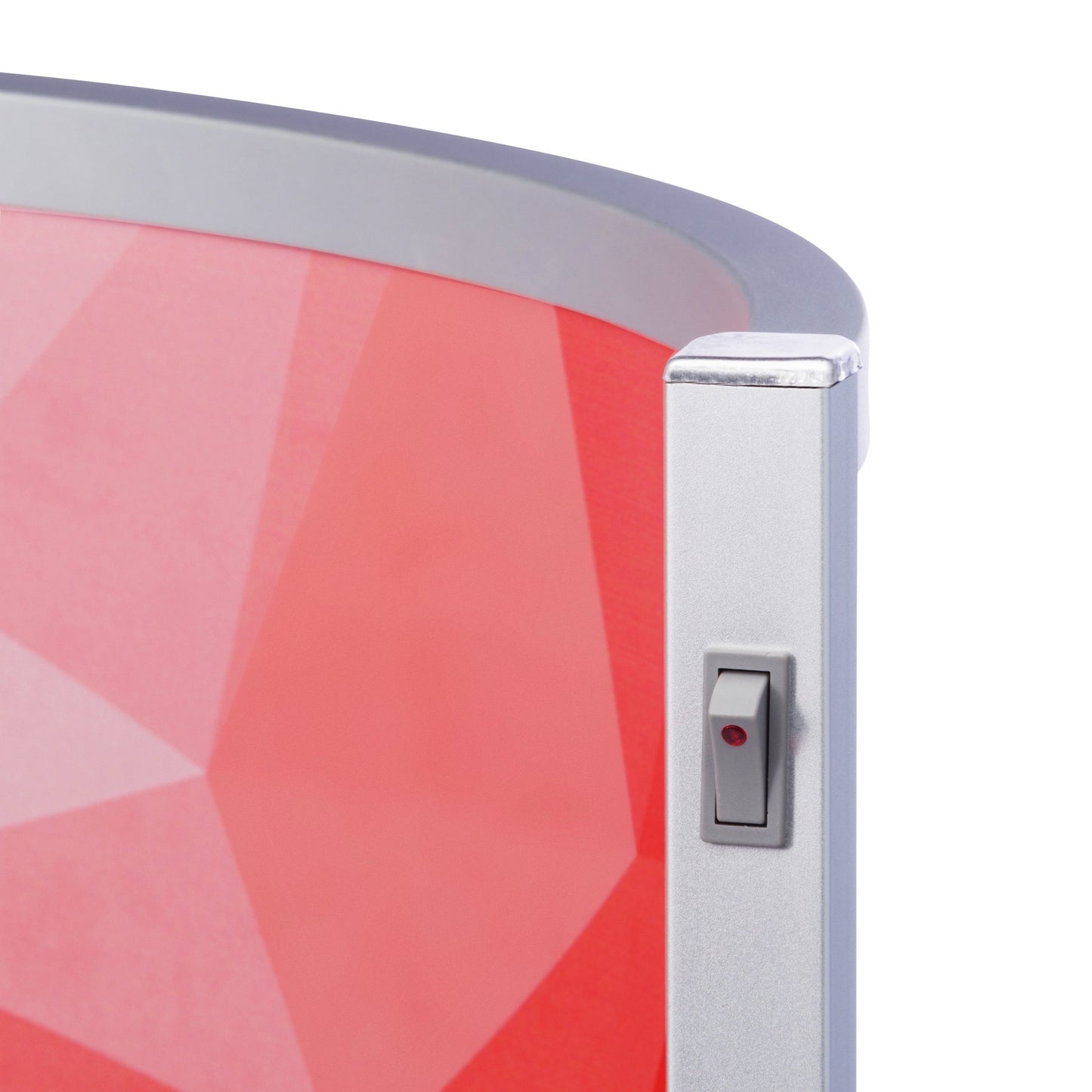 Infra Heating Curve+ Verplaatsbaar Infraroodpaneel (300W, Rood Design)