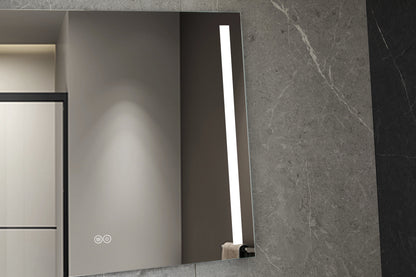 Infra Heating Frameloze LED Badkamerspiegel met Anti-Condens – 60 x 120 cm