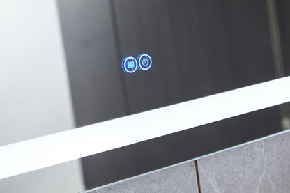 Infra Heating Frameloze LED Badkamerspiegel met Anti-Condens – 70 x 120 cm