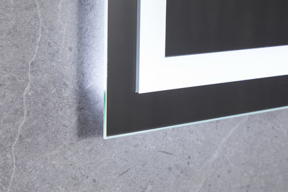 Infra Heating Frameloze LED Badkamerspiegel met Anti-Condens – 70 x 120 cm