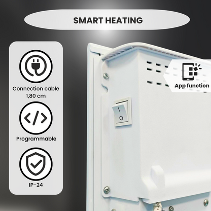 Infra Heating Eco Slim WiFi white