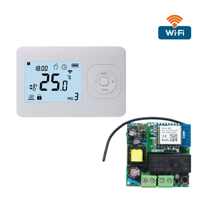 Infra Heating Wifi Basic draadloze programmeerbare thermostaat