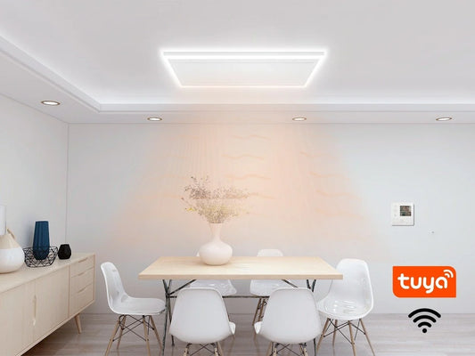 Infra Heating HL Serie Wifi infraroodpaneel met led verlichting 63x 65,5 cm 400 W