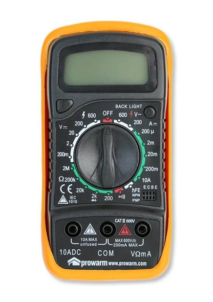 Infra Heating Digitale multimeter