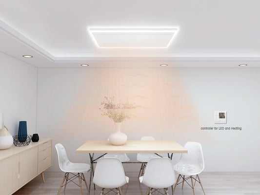 Infra Heating HL Serie infraroodpaneel met LED verlichting 63 x 128 cm – 840 W