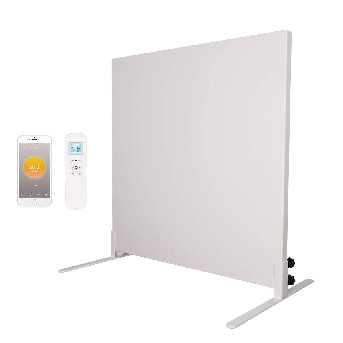Infra Heating FR verplaatsbaar infraroodpaneel 350 of 700 W