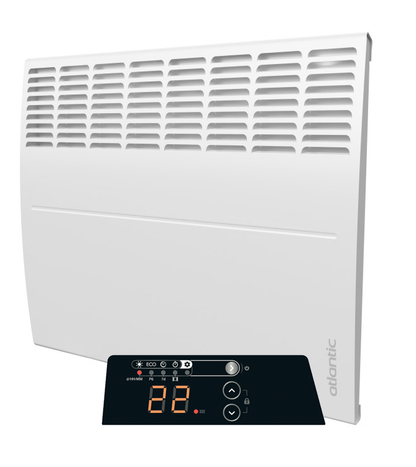 Infra Heating Ecoflex Atlantic F125-D elektrische kachel met instelbare thermostaat