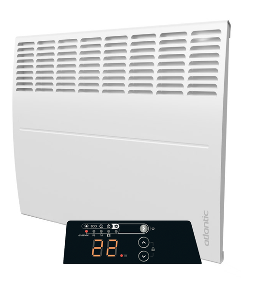 Infra Heating Ecoflex Atlantic F125-D elektrische kachel met instelbare thermostaat