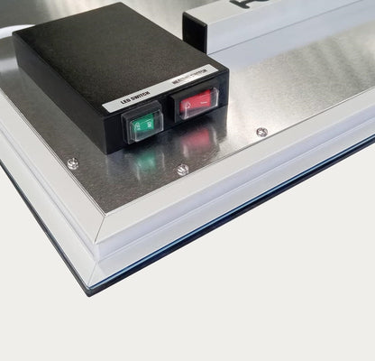 Infra Heating Smart LED Badkamerspiegel met Infraroodverwarming – 3 Varianten (60x80, 60x100, 60x120 cm)